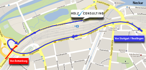 Directions in Tübingen